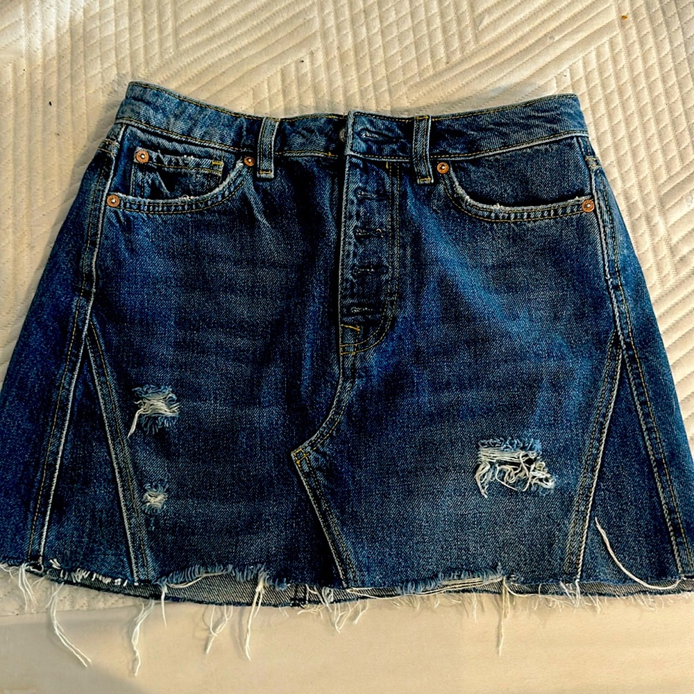 We the free Jean skirt  size 28